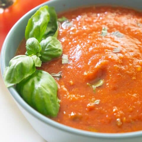 Fresh Tomato Marinara Sauce - Shaken Together