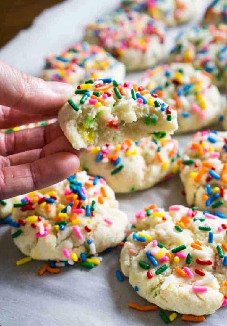 Funfetti Cake Mix Cookies - Shaken Together