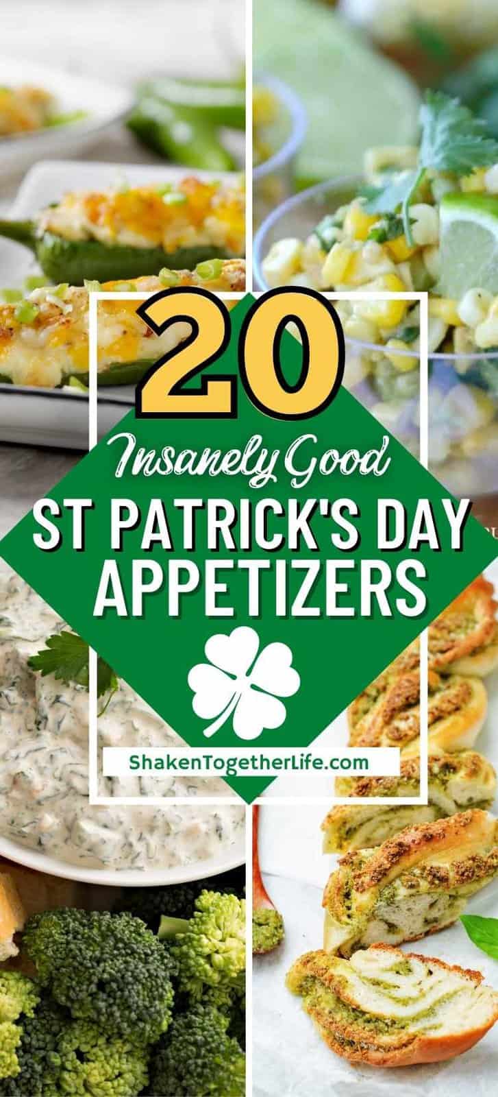 20 Best Appetizers for St. Patrick's Day - Shaken Together