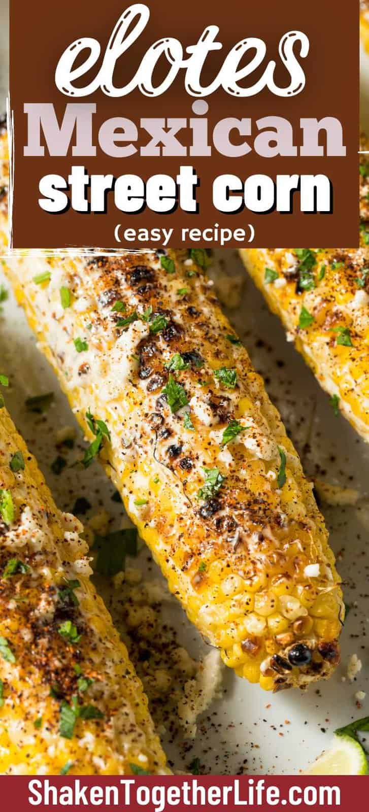 Elotes (Mexican Street Corn Recipe) - Shaken Together