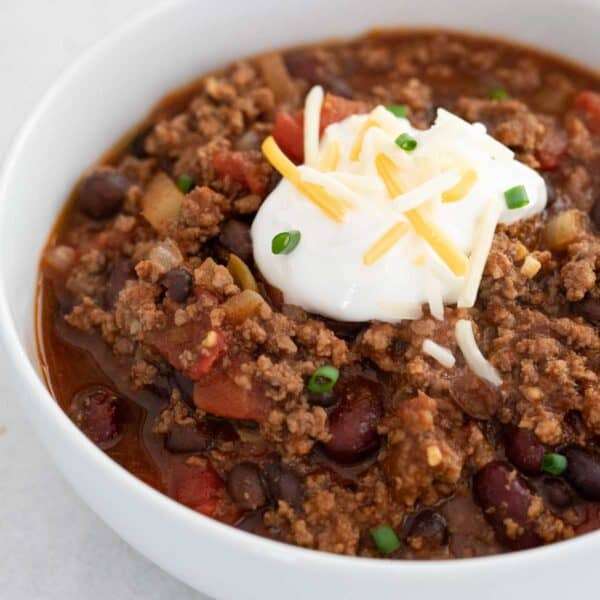 Stovetop Chili with Ground Beef Easy 30 Minute Meal! Shaken Together